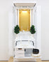 Soka Gakkai Furniture-style Buddhist Altar "Akane" Available in 4 colors Made in Japan Rainbow Gold Cabinet Compatible with Permanent Gohonzon